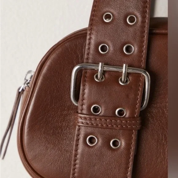 Free People Say Yes Bag in Espresso ❤️ NWT - Picture 4 of 6